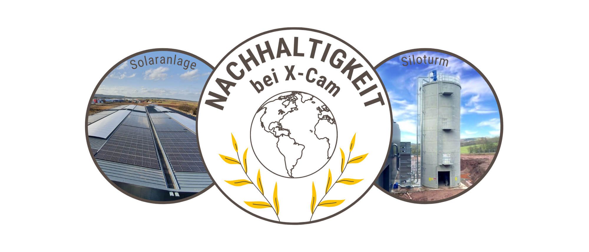 Logo Nachhaltigkeit X-Cam